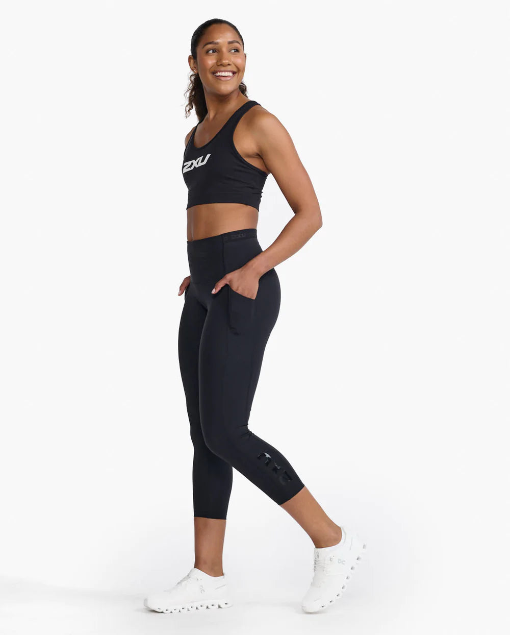 Shop 2XU Women's Form Stash HiRise Comp Tight online from